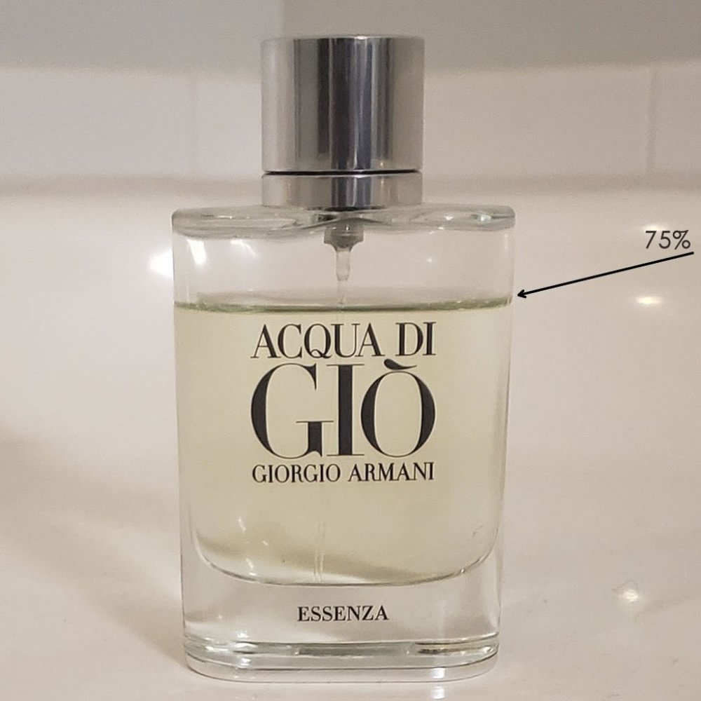 Acqua di Gio Essenza & Acqua di Gio Pour Homme for men 75mL bottle (2 items)